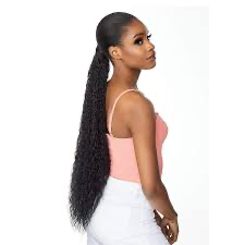 Instant wrap ponytail