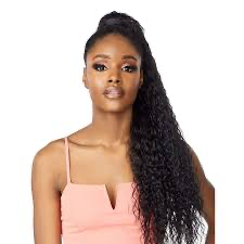 Instant wrap ponytail